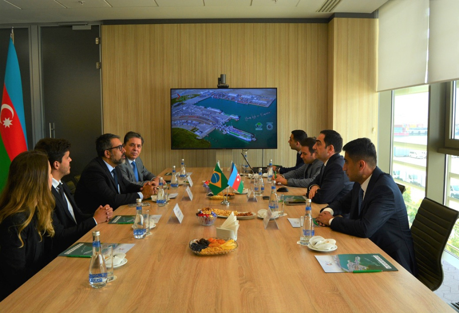 Delegation of Brazil National Confederation of Industry visits Port of Baku