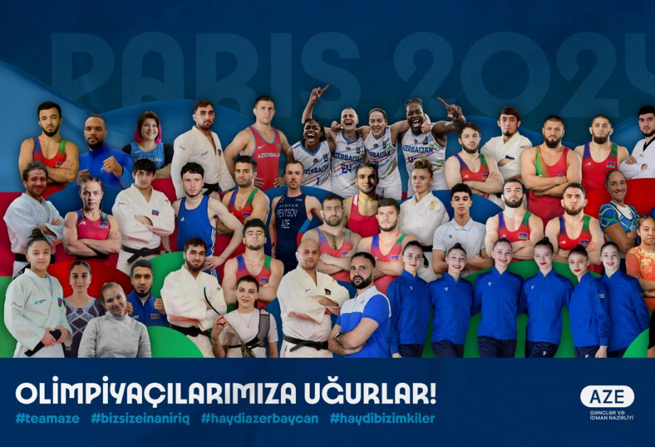 Paris 2024: Ministerium für Jugend und Sport enthüllt Poster der aserbaidschanischen Olympiamannschaft