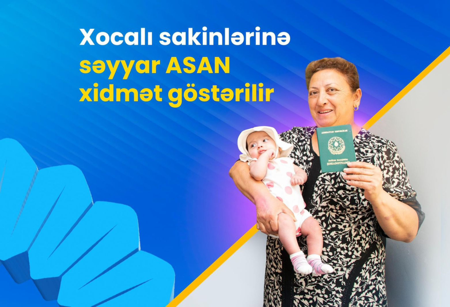 Xocalı sakinlərinə səyyar “ASAN xidmət” göstərilir