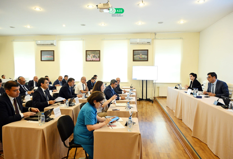 Gənclər və İdman Nazirliyinin növbəti kollegiya iclası keçirilib