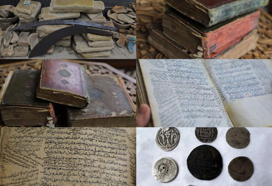 اكتشاف مخطوط كتاب الفيلسوف ابي نصر الفارابي والمسكوكات القديمة في أوزبكستان