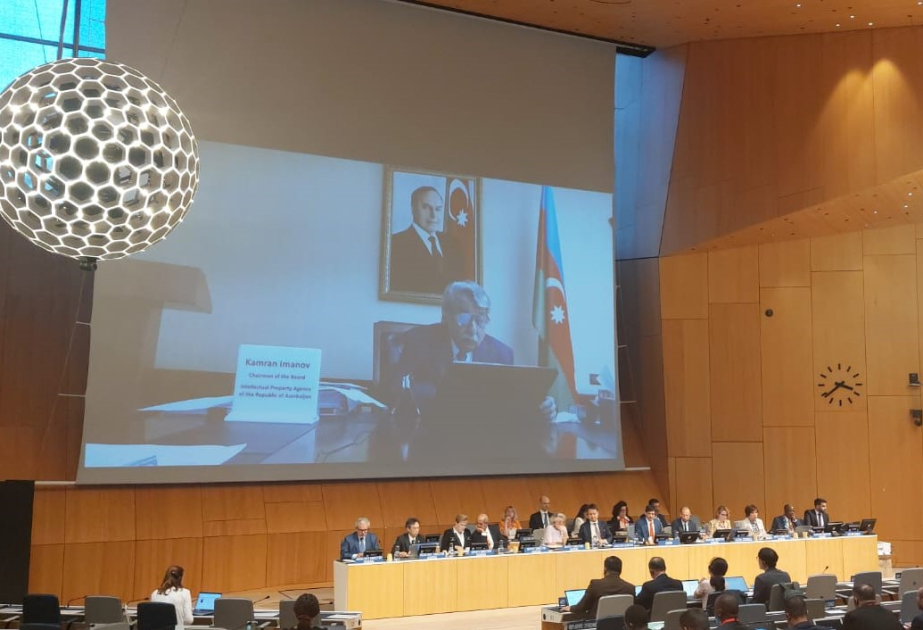 Əqli Mülkiyyət Agentliyinin İdarə Heyətinin sədri ÜƏMT-nın Baş Assambleyasında çıxış edib