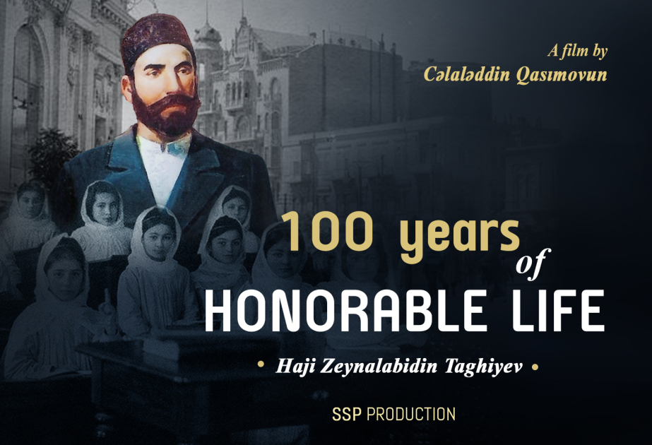 Hacı Zeynalabdin Tağıyev haqqında film Kanadada fəxri mükafata layiq görülüb
