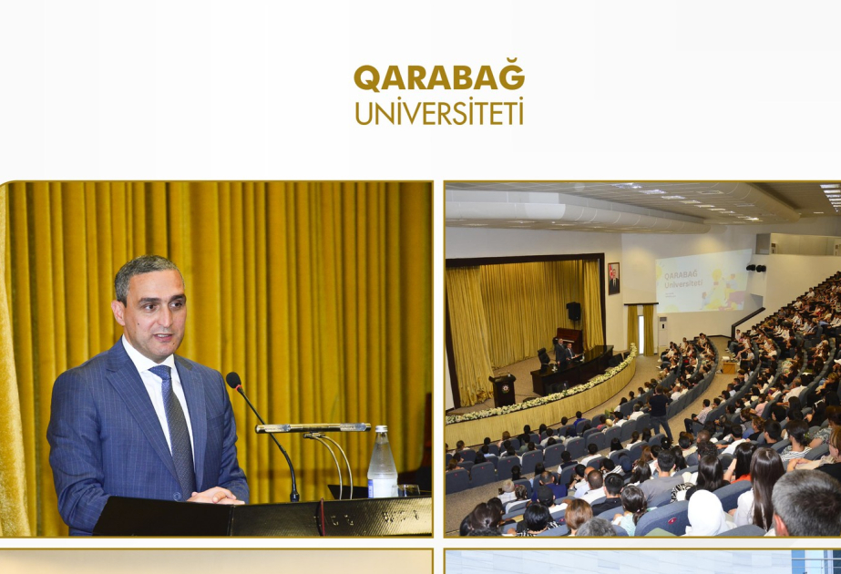 Qarabağ Universitetinin rektoru Qazax, Ağstafa, Tovuz rayonları üzrə qəbul imtahanlarında yüksək nəticə göstərən abituriyentlərlə görüşüb