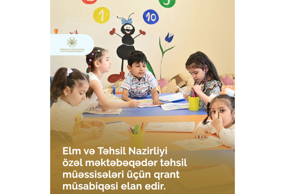 Özəl bağçalarda yarı qiymətə məktəbəqədər təhsil imkanı