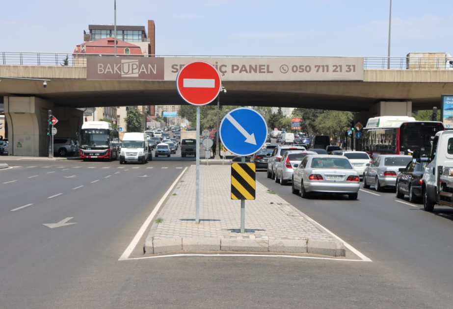 Paytaxtın Əhməd Rəcəbli küçəsində müasir standartlara cavab verən yol infrastrukturu qurulub
