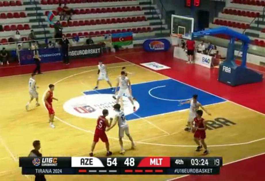 Avropa çempionatı: Azərbaycanın basketbol millisi yarımfinala vəsiqə qazanıb