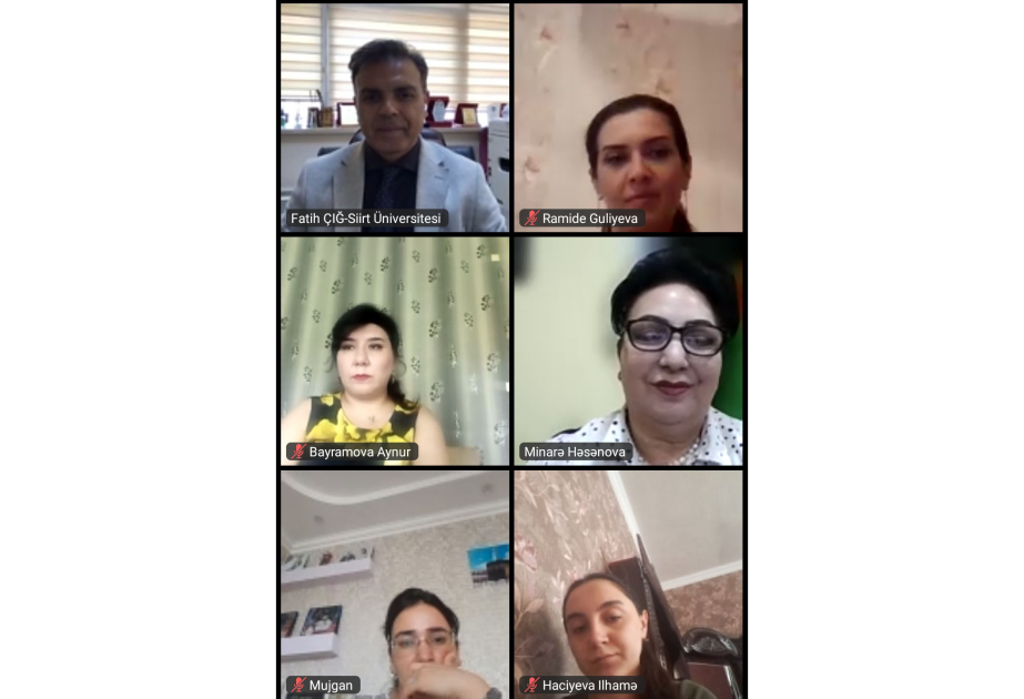 Müasir iqlim dəyişmələrinin təbii komplekslərə təsiri - beynəlxalq elmi seminar