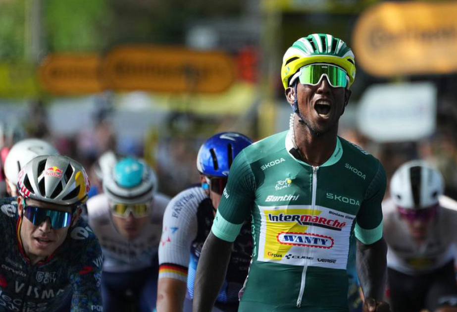 Radsport: Biniam Girmay gewinnt zwölfte Etappe der Tour des France
