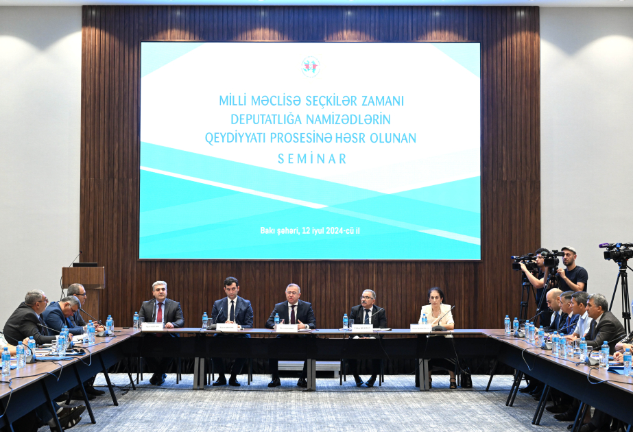 Azerbaijan`s Central Election Commission hosts seminar dedicated to Parliament candidates registration process