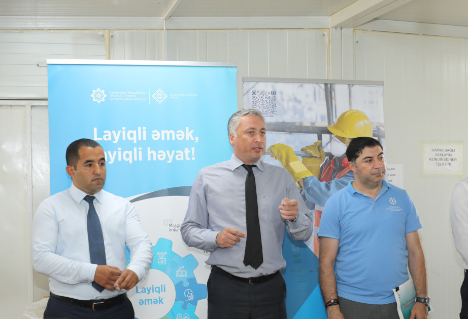 Ağdamın Xıdırlı kəndində əməyin mühafizəsi və mina təhlükəsizliyi ilə əlaqədar maarifləndirmə tədbiri keçirilib