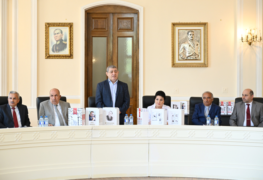 “Heydər Əliyevin vətən səfərləri” çoxcildliyinin təqdimat mərasimi keçirilib