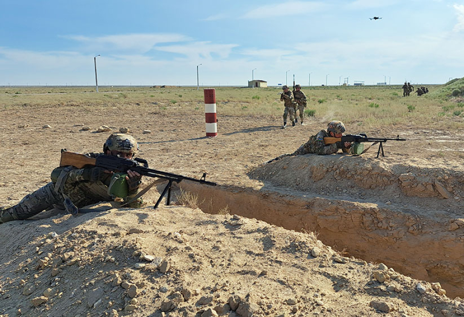 Los militares del Ejército de Azerbaiyán demuestran su profesionalidad en el ejercicio Birlestik-2024