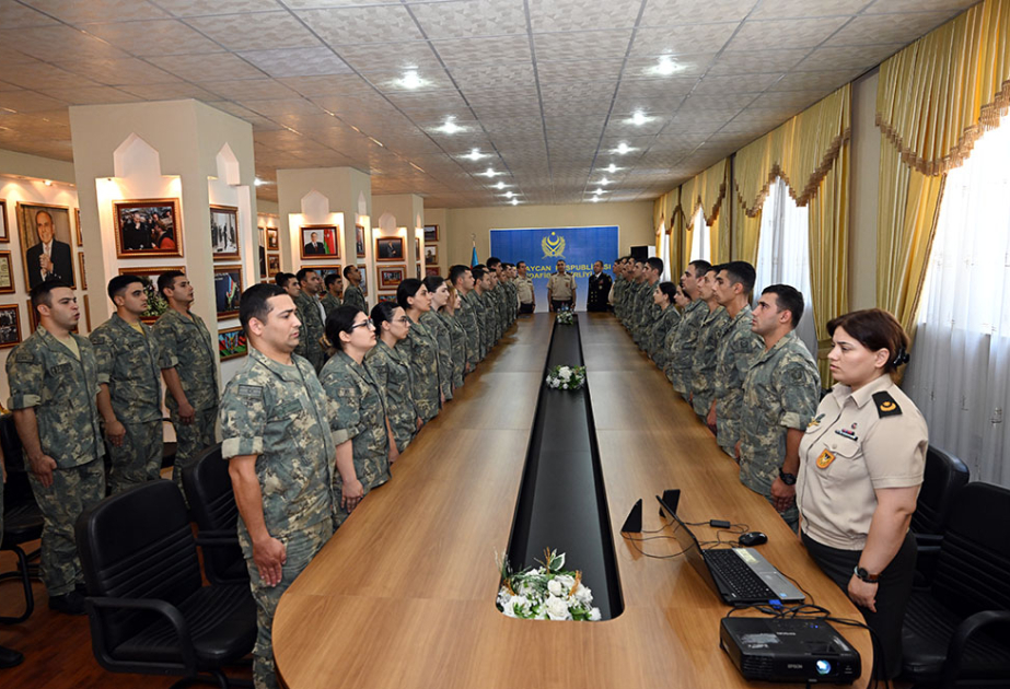 Bakı Hərbi Kollecində “Məşəl kimi yanan ürək” adlı tədbir keçirilib
