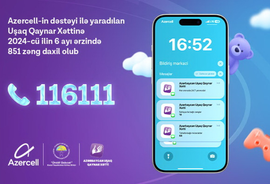 ® "Children Hotline" received 851 enquires in the last six months