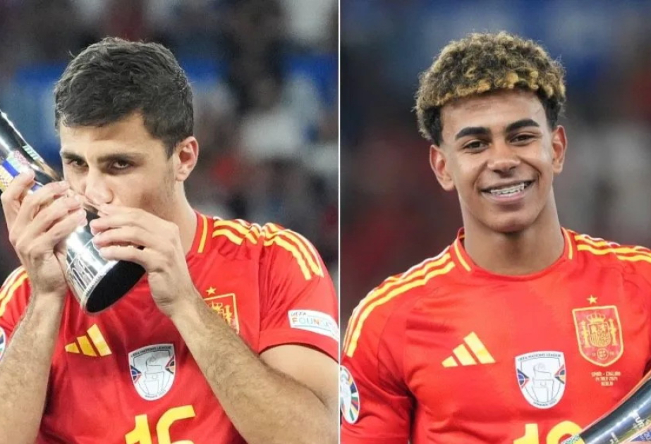 Rodri bester Spieler der EM, Lamine Yama "jüngster Bester"
