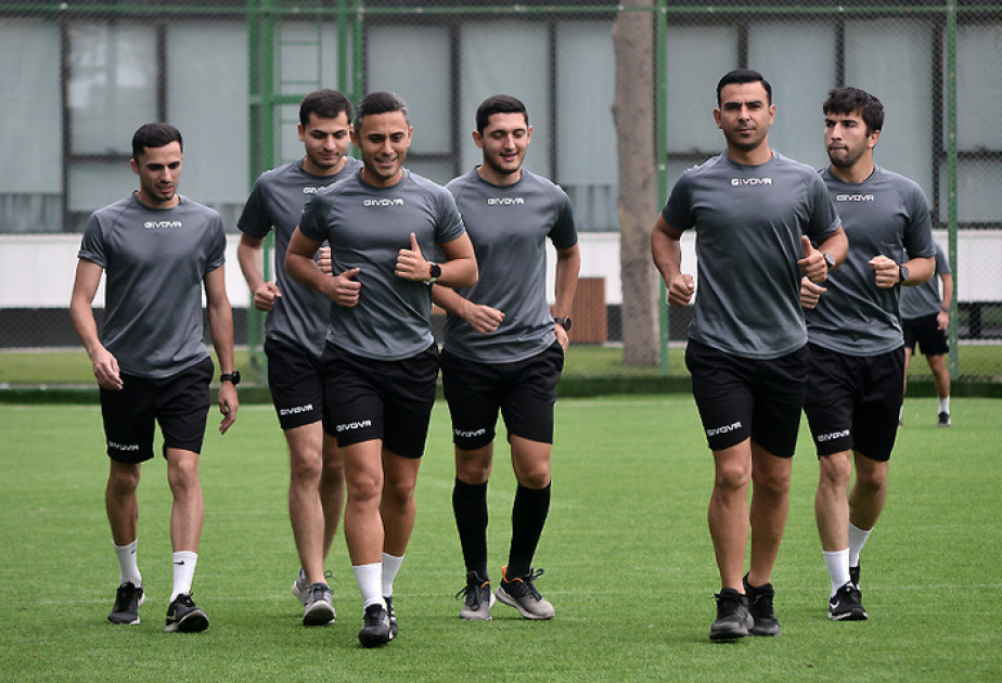 Azərbaycan hakimləri üçün fiziki hazırlıq məşqləri təşkil olunub