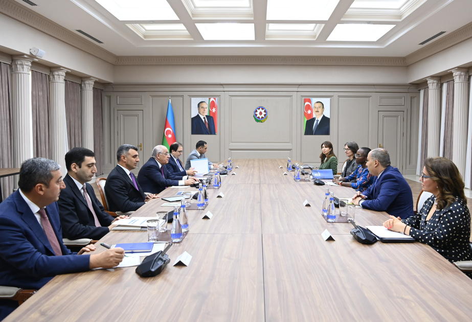 Premierminister Ali Asadov trifft Regionaldirektorin der Weltbank für Südkaukasus