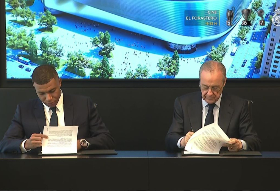 “Real Madrid” Mbappeni təqdim edib, ulduz futbolçu ilə 5 illik müqavilə imzalanıb VİDEO