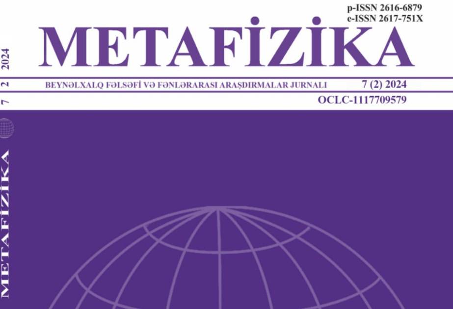 “Metafizika” jurnalı ERIH PLUS beynəlxalq xülasələndirmə və indeksləmə sisteminə daxil edilib