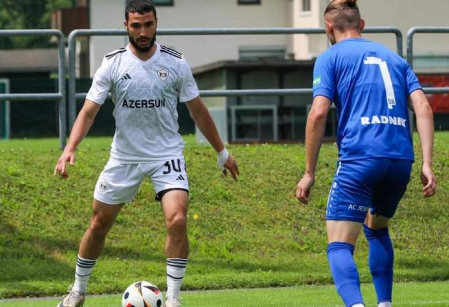 “Qarabağ” komandası Xorvatiya futbolçularına qalib gəlib