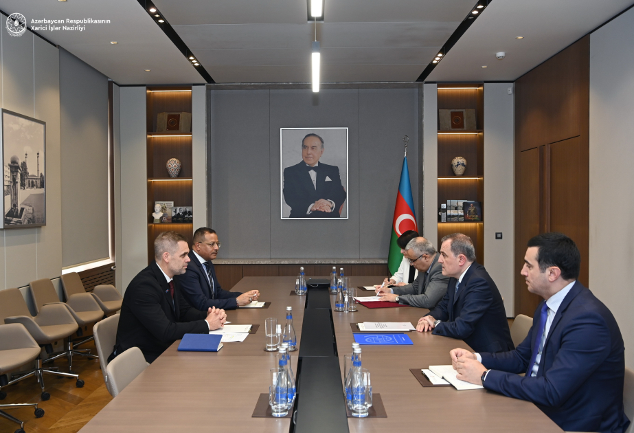 Canciller azerbaiyano se reúne con el Jefe de la OIM en Azerbaiyán para discutir el retorno de los desplazados internos a sus hogares