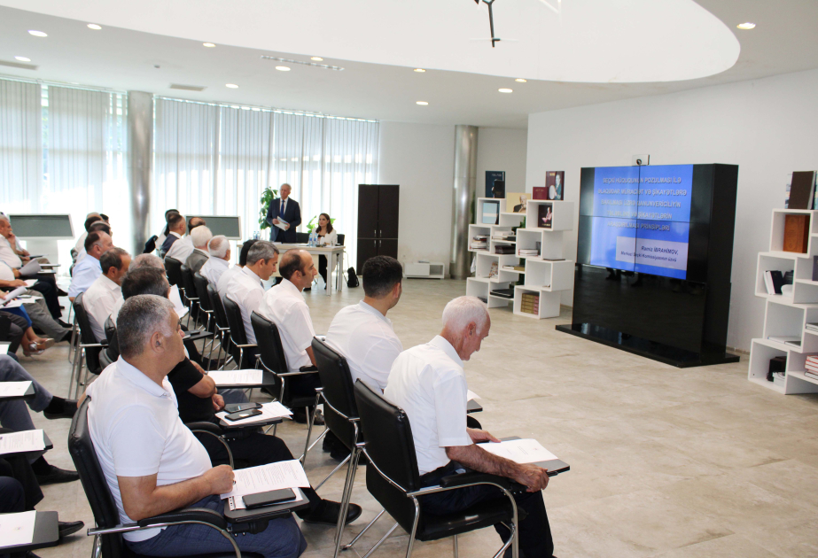 Masallıda MSK-nın təşkilatçılığı ilə Ekspert qruplarının üzvləri üçün regional seminar keçirilib VİDEO