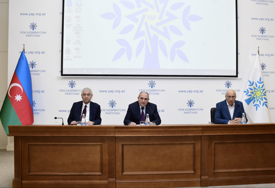 YAP tərəfindən deputatlığa namizədliyi irəli sürülmüş şəxslərin adları açıqlanıb
