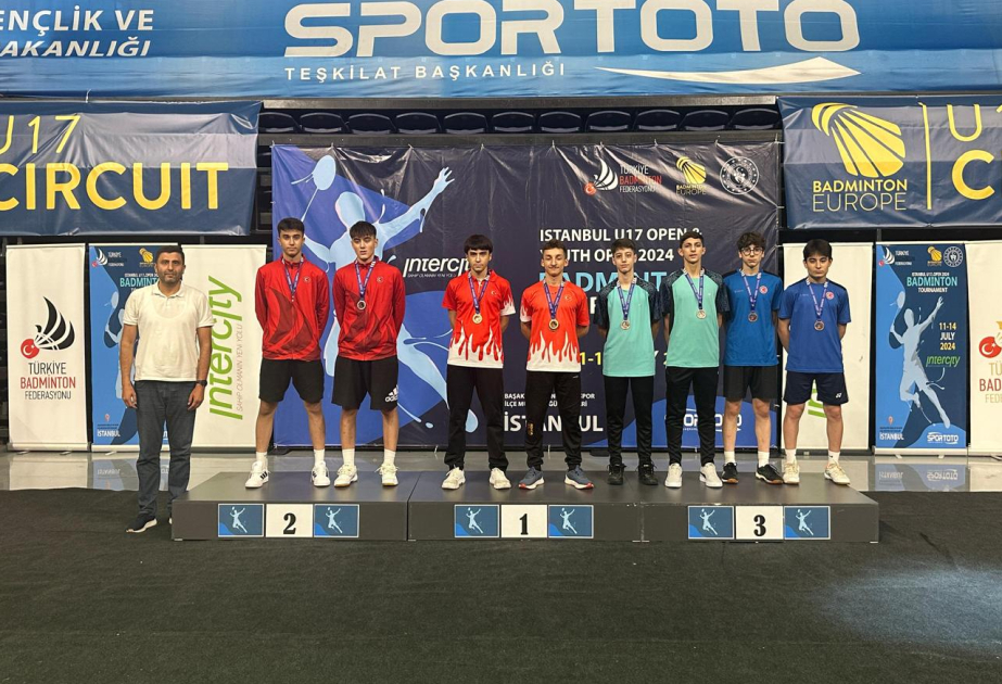 Azerbaijani badminton players win two bronzes in Istanbul Youth Open 2024