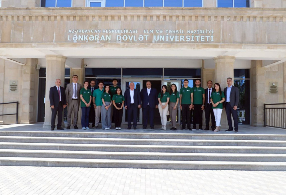 BSU-nun Tədbirlər Planına uyğun təşkil olunan yay məktəbinin iştirakçıları ilə görüş keçirilib
