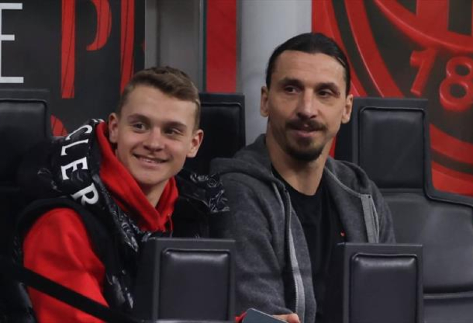 Zlatan İbrahimoviçin oğlu “Milan”la peşəkar müqavilə bağlayıb