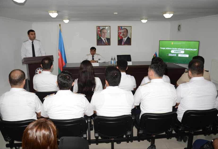 Masallıda “Yaşıl dünya üçün hüquqi yeniliklər” adlı seminar və ağacəkmə aksiyası keçirilib