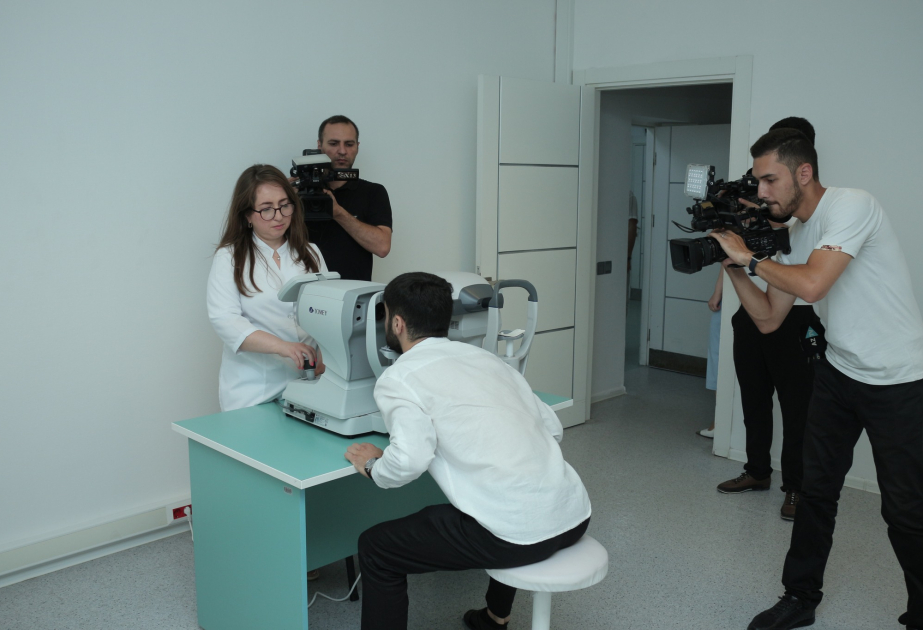 Çağırışçıların yekun tibbi müayinəsinin aparıldığı Mərkəzlə tanışlıq olub