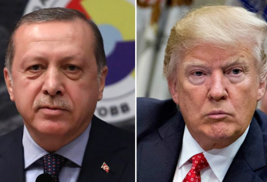 Ərdoğan ilə Tramp arasında telefon danışığı olub