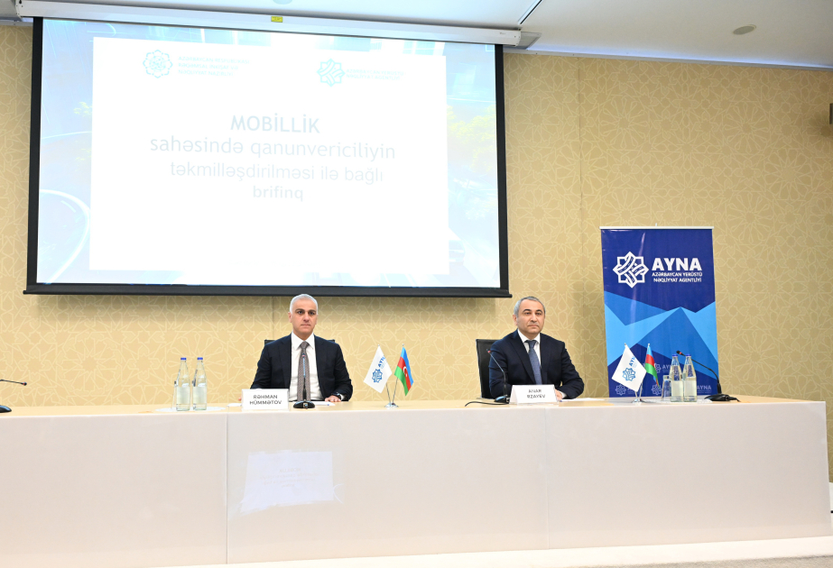 Qanunvericiliyə edilən dəyişikliklər mobillik sahəsində effektiv tənzimlənmənin tətbiqinə şərait yaradır