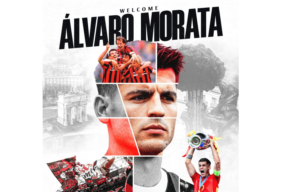El delantero español Álvaro Morata firma con el AC Milan