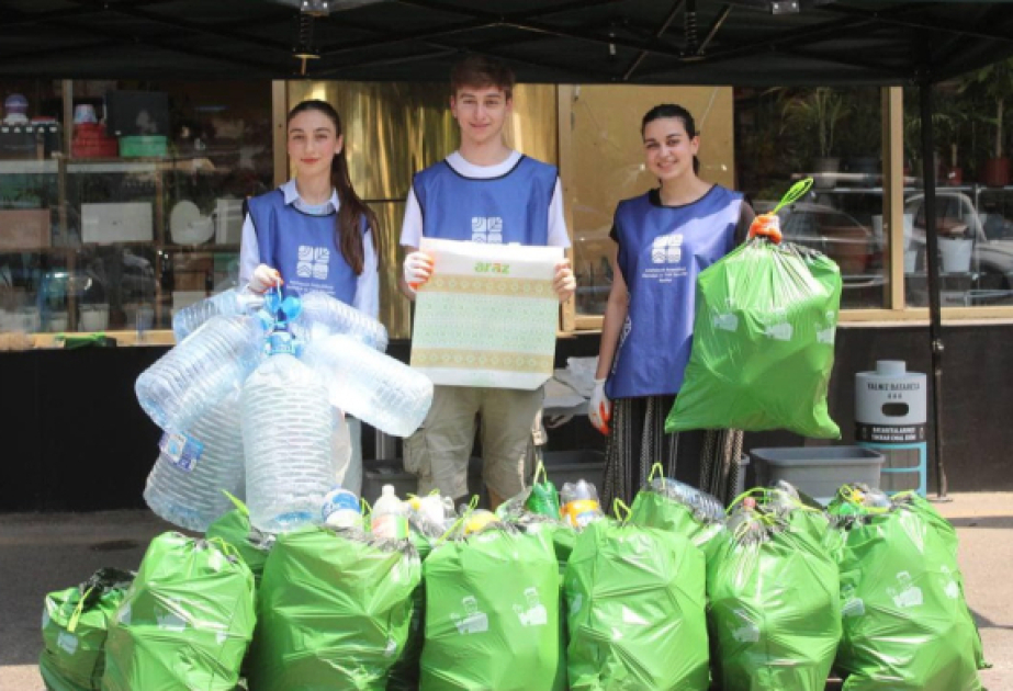 Plastik və şüşə butulka, işlənmiş batareya əvəzinə ekoçanta