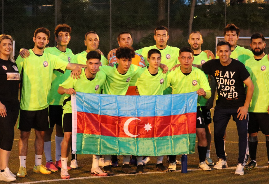 Azərbaycan komandası Stokholmda keçirilən beynəlxalq minifutbol turnirinə qələbə ilə başlayıb