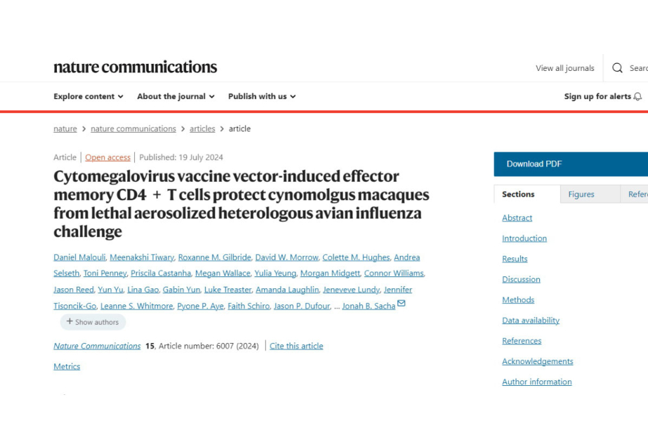 Study shows promise for a universal influenza vaccine