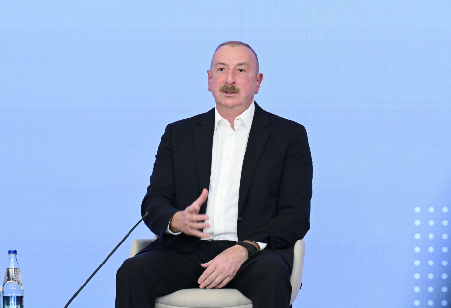 Prezident İlham Əliyev: Biz uzun illər ərzində faktların manipulyasiyasının, yanlış narrativlərin qurbanı olmuşuq VİDEO