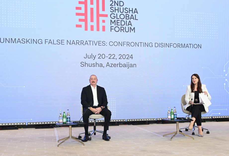Global Media Forum : Le président Ilham Aliyev parle du refus de Pachinian de le rencontrer au Royaume-Uni