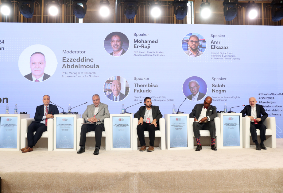 Şuşa Forumunda dezinformasiyaya qarşı daha davamlı cəmiyyət qurmağın yolları müzakirə edilib