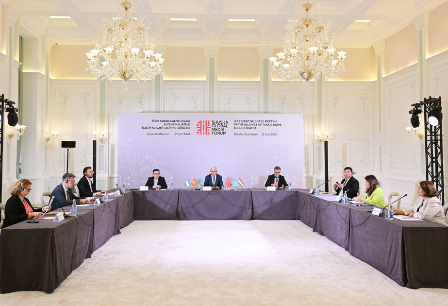 Executive Committee of the Turkish News Agencies Alliance holds its 1st meeting in Shusha