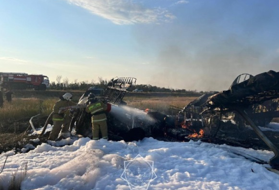 Qazaxıstanda “An-2” təyyarəsi qəzaya uğrayıb