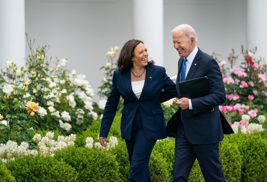 Le président américain Joe Biden annonce son soutien à la candidature de la vice-présidente Kamala Harris