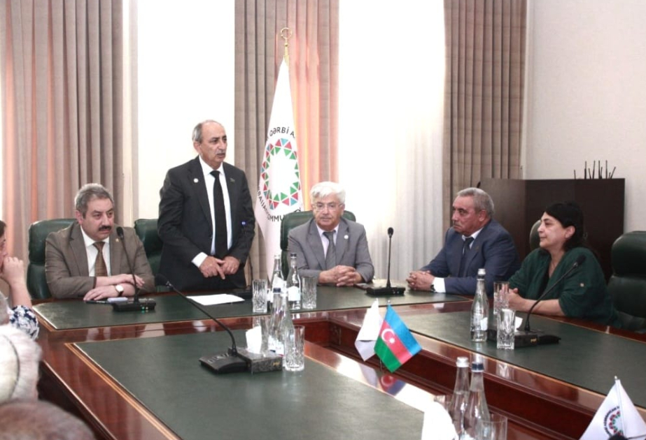 Nərimanov rayonunda Qərbi Azərbaycan əsilli şəhid ailələrinin iştirakı ilə görüş keçirilib