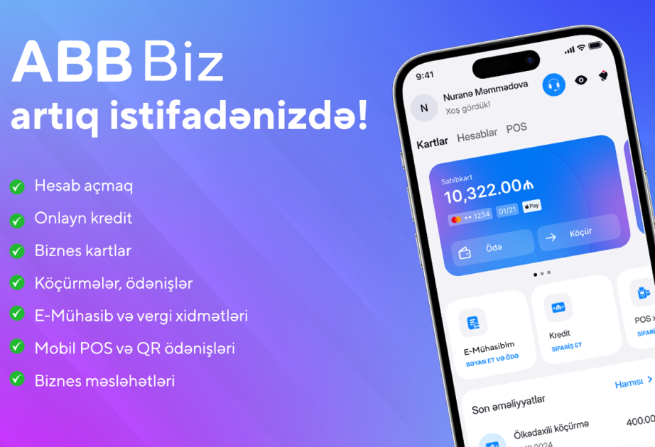 ®  ABB kiçik sahibkarlar üçün yeni tətbiq təqdim edib!