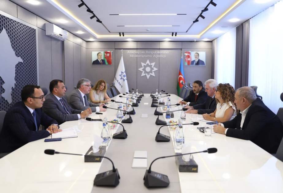 Birləşmiş Millətlər Təşkilatının İnkişaf Proqramının (BMTİP) nümayəndə heyəti ilə görüş keçirilib