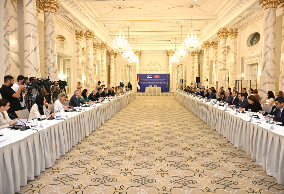 La Commission intergouvernementale entre l’Azerbaïdjan et la Serbie tient sa 8e réunion