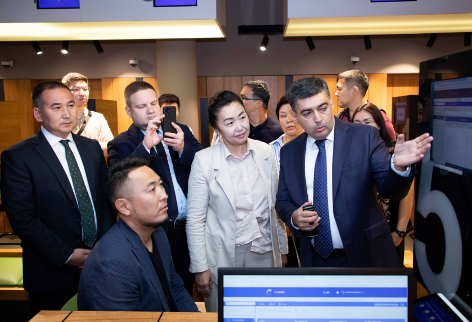 Kyrgyz delegation visits DOST Center No1 in Baku
